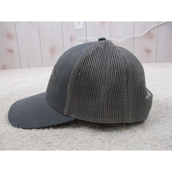 Poncho Hat Cap Snap Back Gray Trucker Adjustable Outdoors Casual Mens - Picture 4 of 9